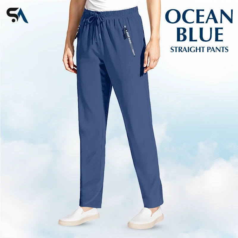 Aprilcharm - Women's Ultra Soft Stretch Perfect Drape Casual Pants