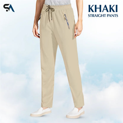 Aprilcharm - Women's Ultra Soft Stretch Perfect Drape Casual Pants