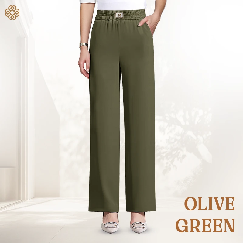 Aprilcharm - Perfect Drape High Rise Pull-On Stretch Pants