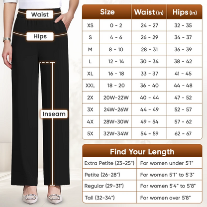 Aprilcharm - Perfect Drape High Rise Pull-On Stretch Pants
