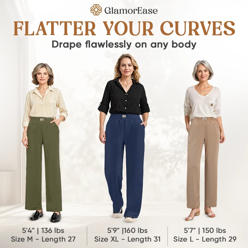 Aprilcharm - Perfect Drape High Rise Pull-On Stretch Pants