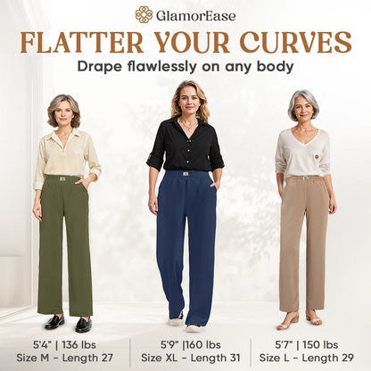 Aprilcharm - Perfect Drape High Rise Pull-On Stretch Pants