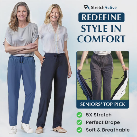 Aprilcharm - Women's Ultra Soft Stretch Perfect Drape Casual Pants