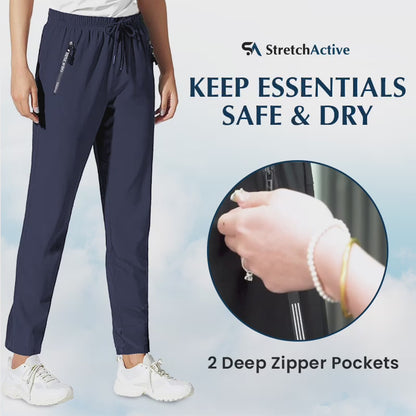 Aprilcharm - Women's Ultra Soft Stretch Perfect Drape Casual Pants